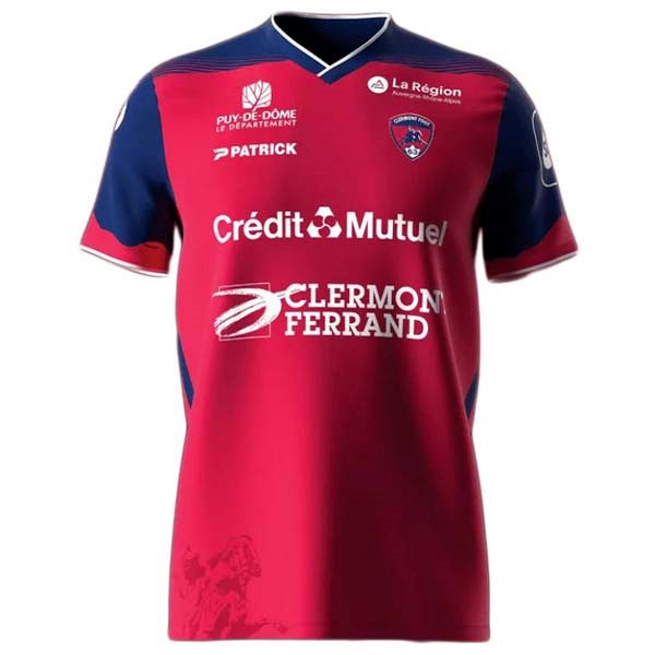 Tailandia Camiseta Clermont Replica Primera Ropa 2021/22 Rojo